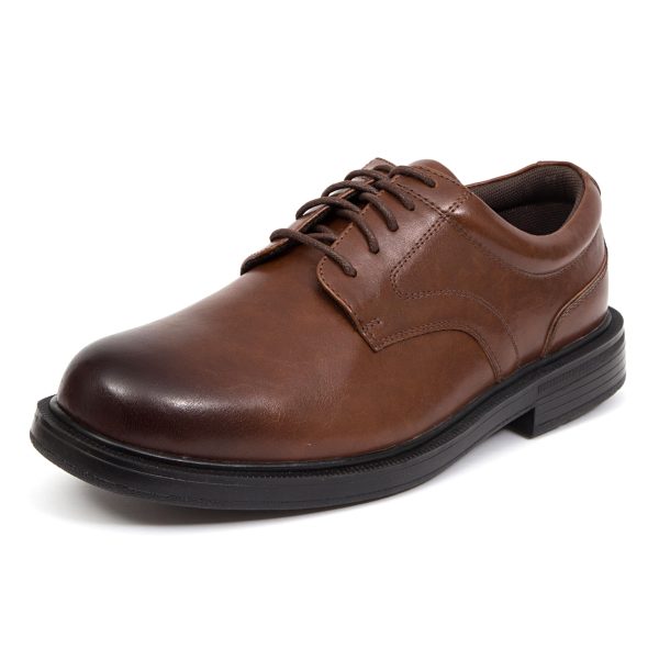 Men’s Brown Faux Leather Times