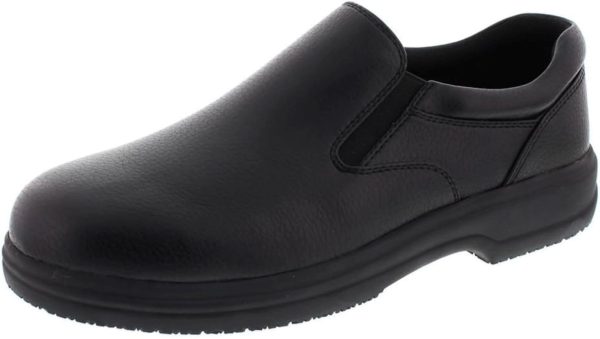 Men’s black formal loafers